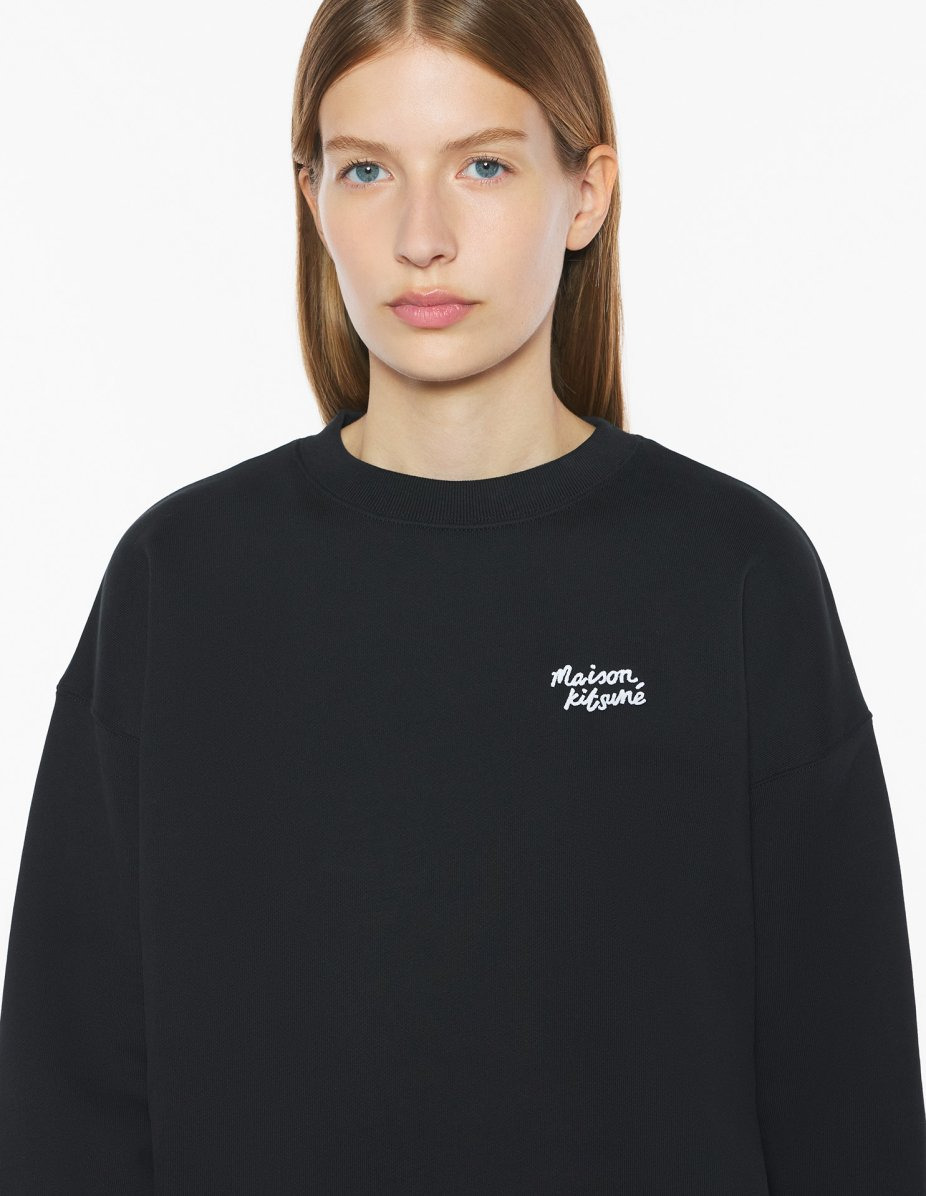 MAISON KITSUNE HANDWRITING COMFORT SWEATSHIRT - 4