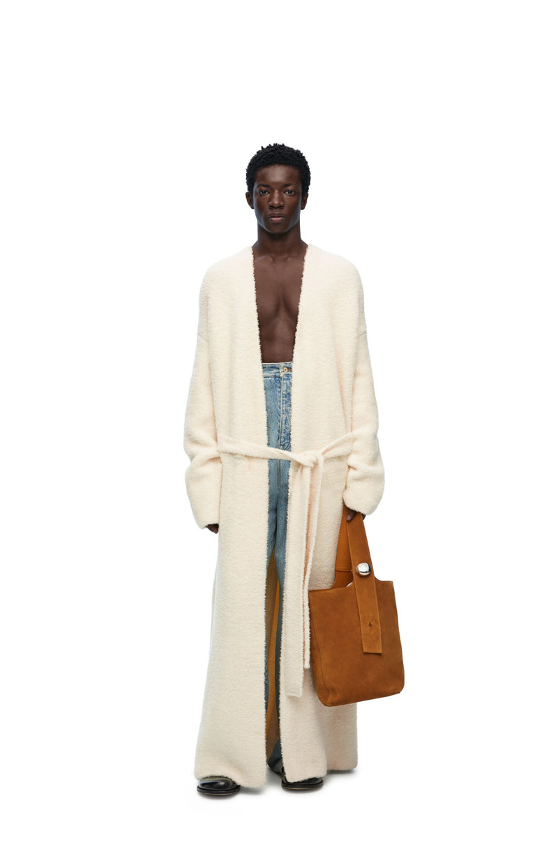 Loewe Belted coat in wool outlook