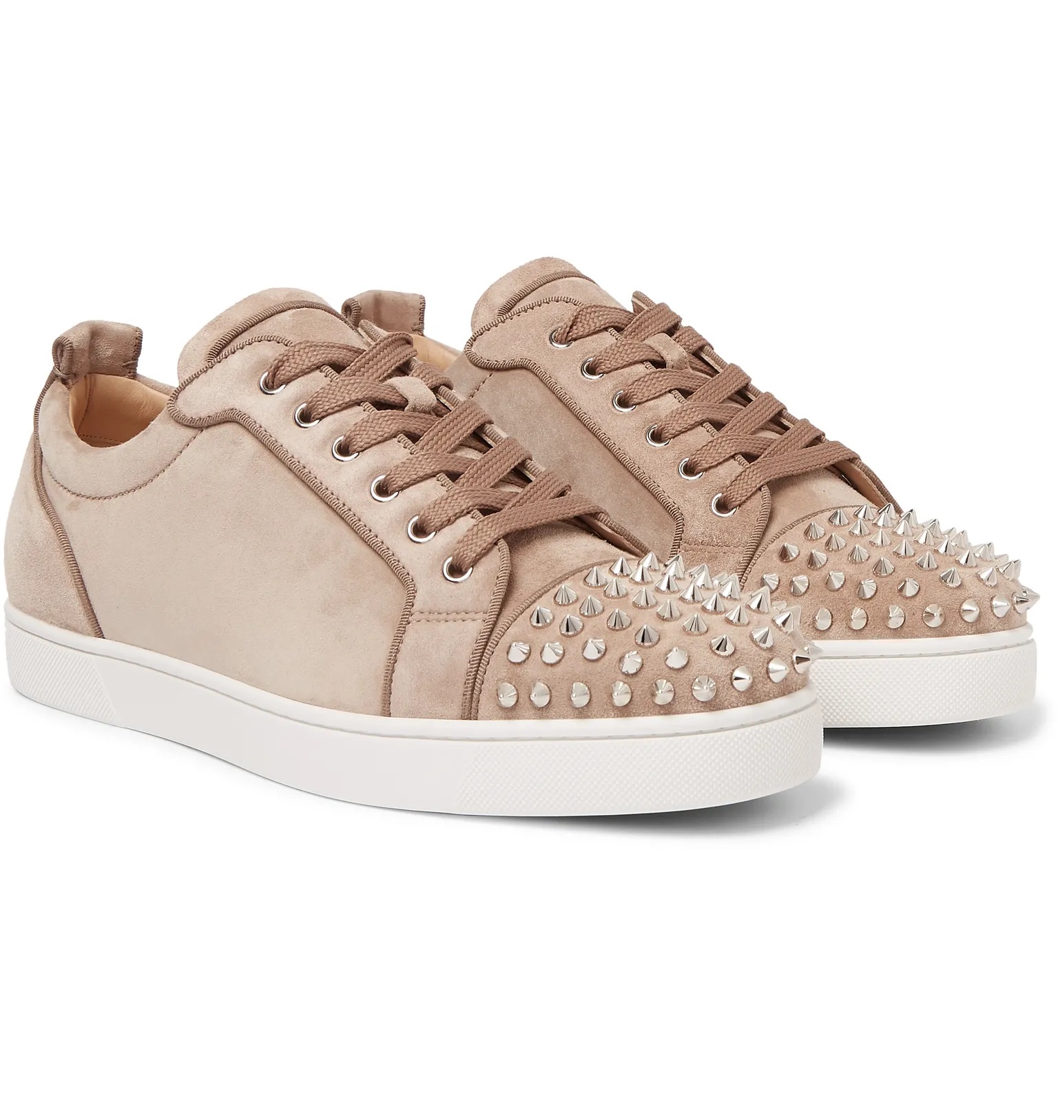 Louis Junior Spikes Cap-Toe Suede Sneakers - 2