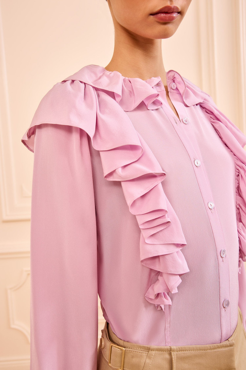 ULLA JOHNSON Ellie Silk Blouse outlook