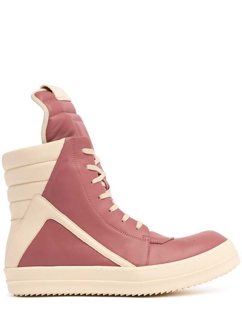 Geobasket leather sneakers - 1