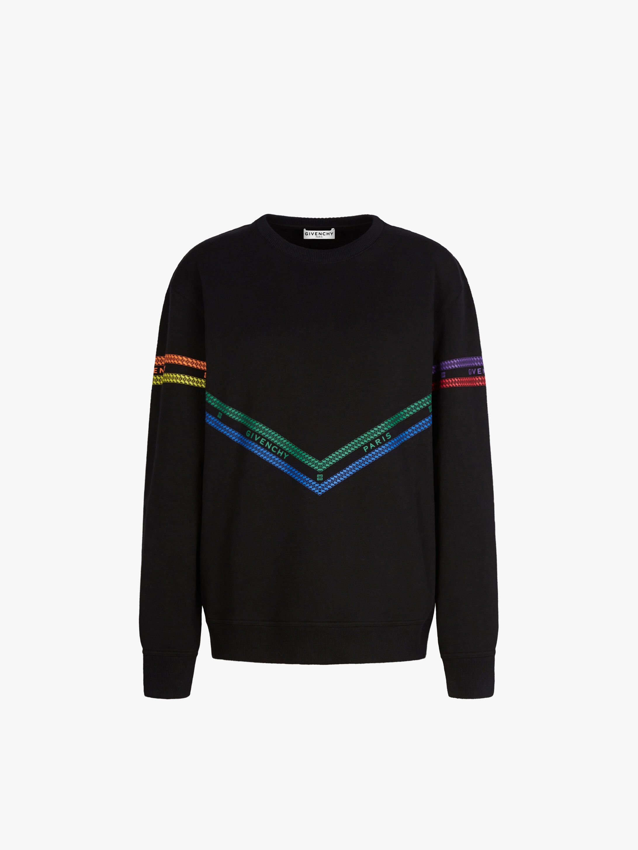 GIVENCHY multicolored Chain printed sweatshirt - 1