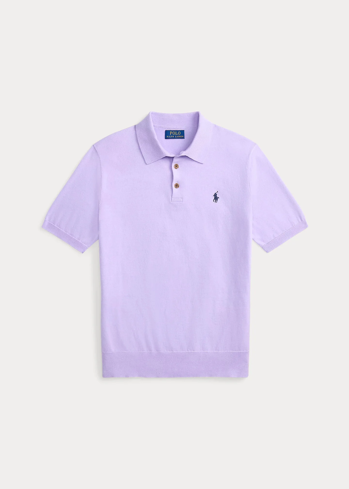 Cotton Polo Sweater - 1