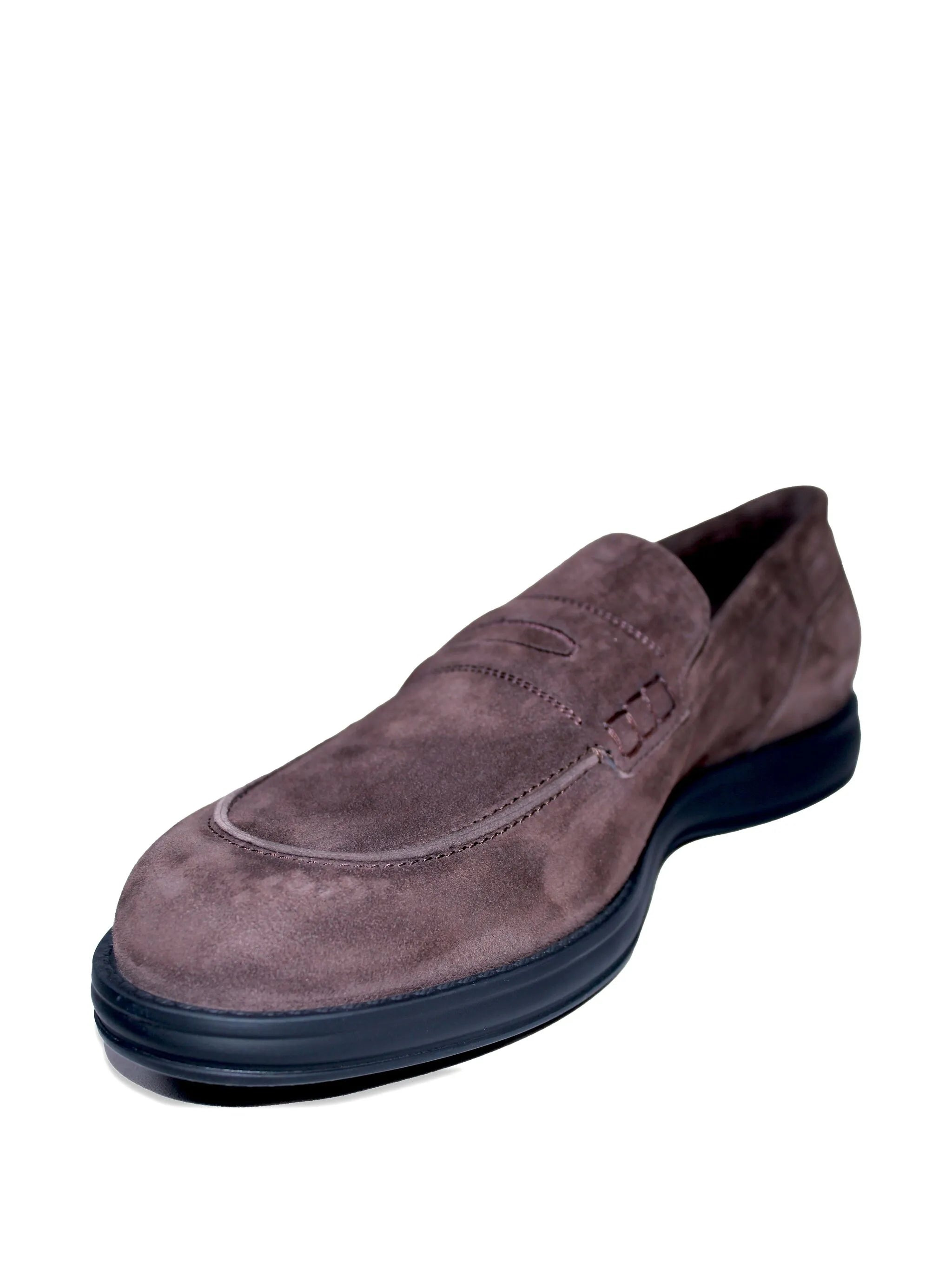 SUEDE PENNY LOAFERS - 3