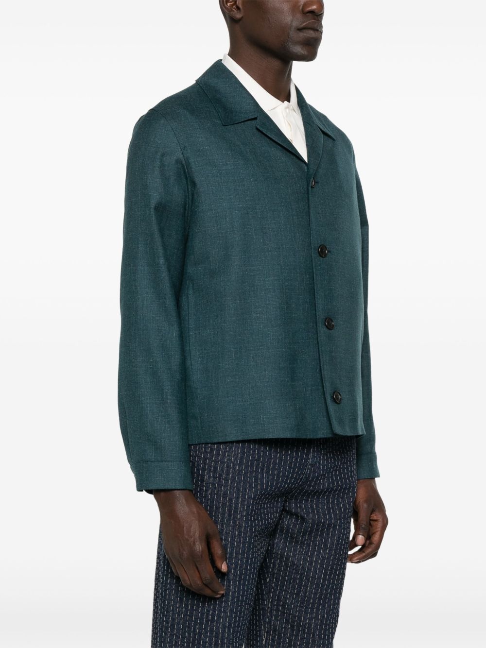 twill shirt jacket - 3