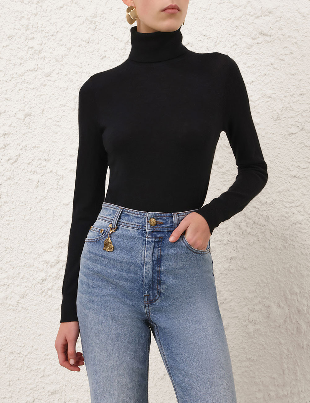 CASHMERE TURTLENECK SWEATER - 2