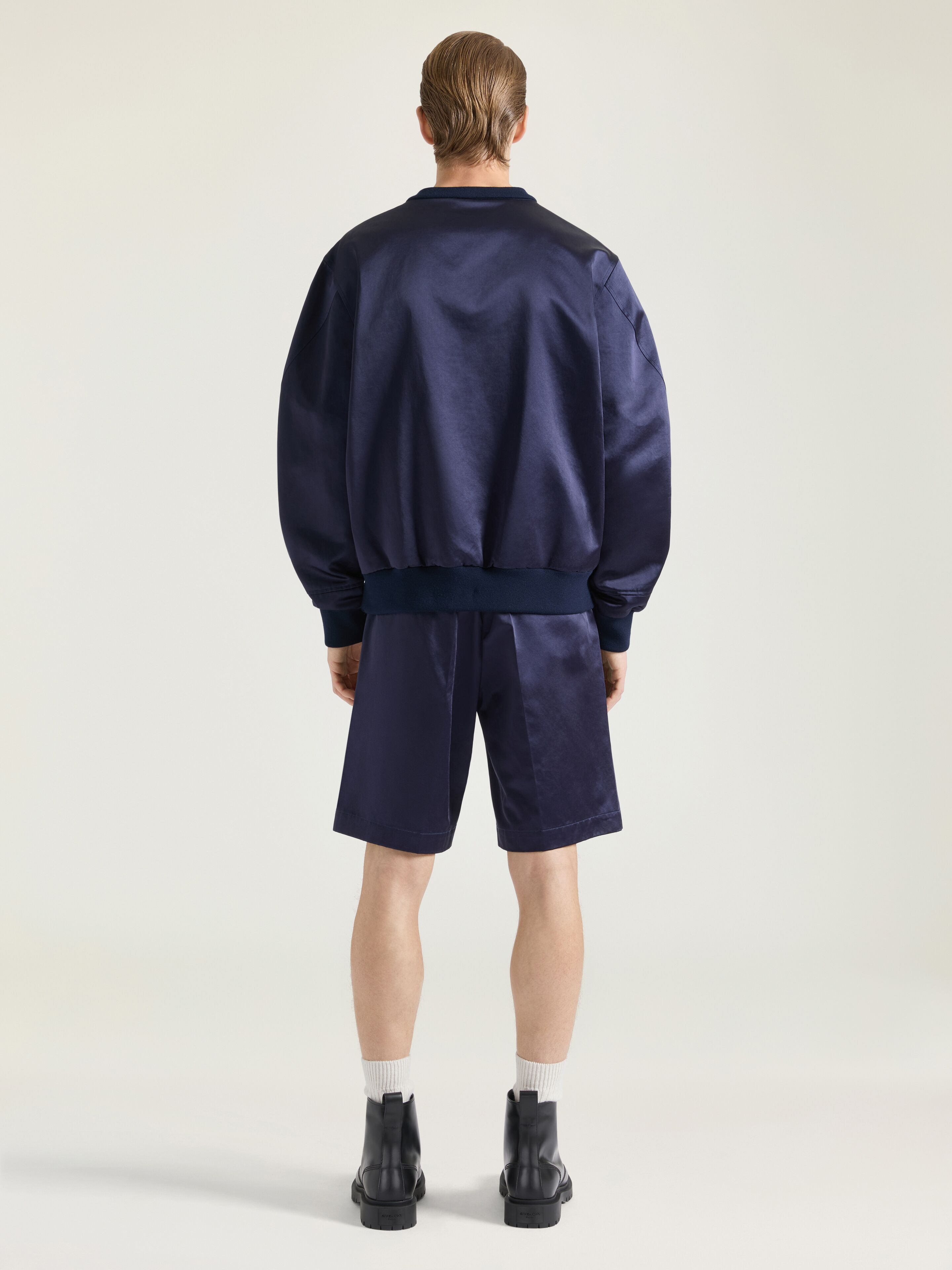 BERMUDA SHORTS IN SATIN - 3