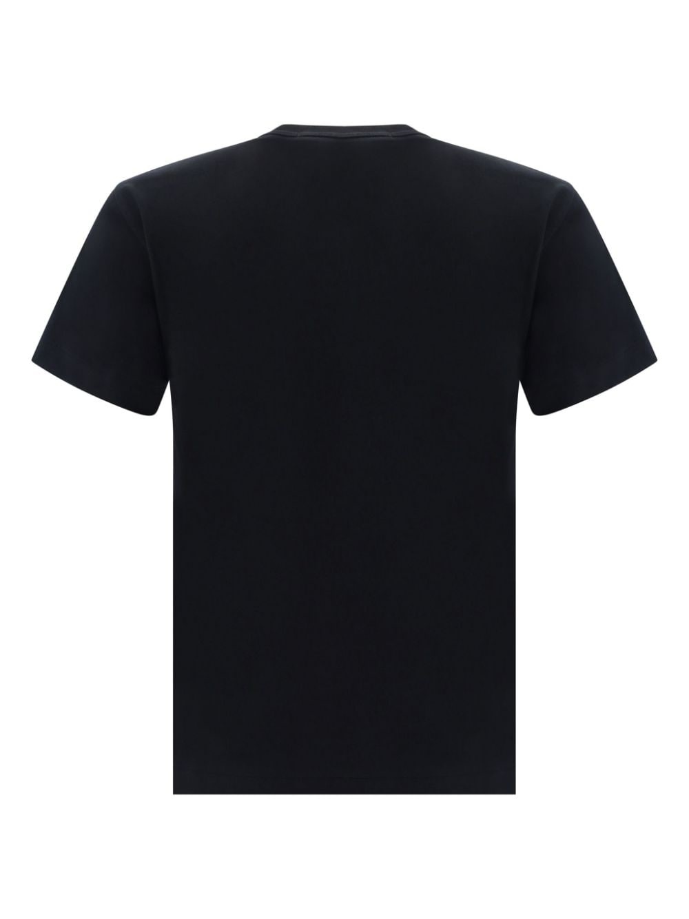 heart-patch cotton T-shirt - 3