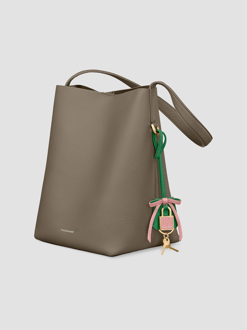 Women's The Bow Padlock Charm - Emerald Lily 6