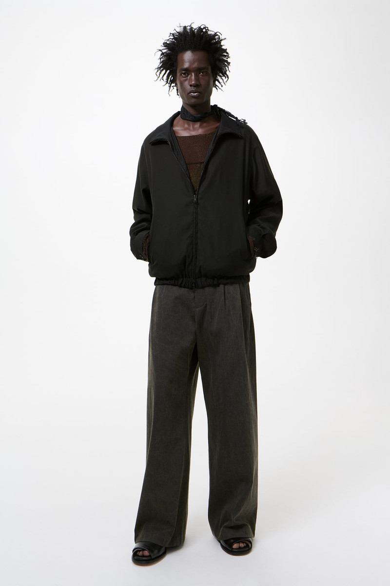 Our Legacy Casino Jacket Still Black Calm Cupro Cotton outlook