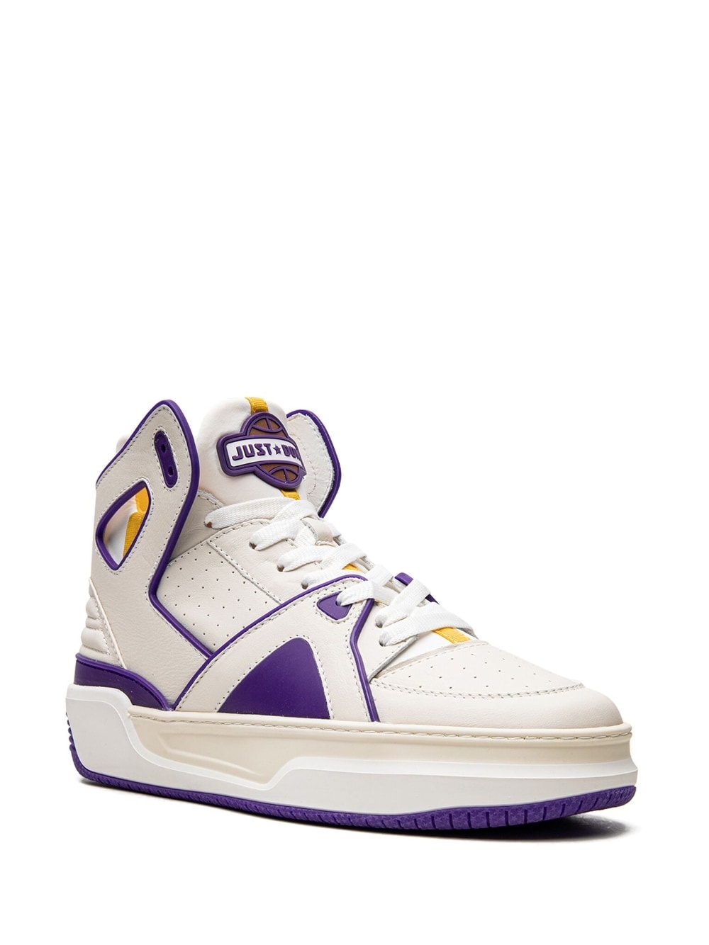 Courtside High leather sneakers - 2