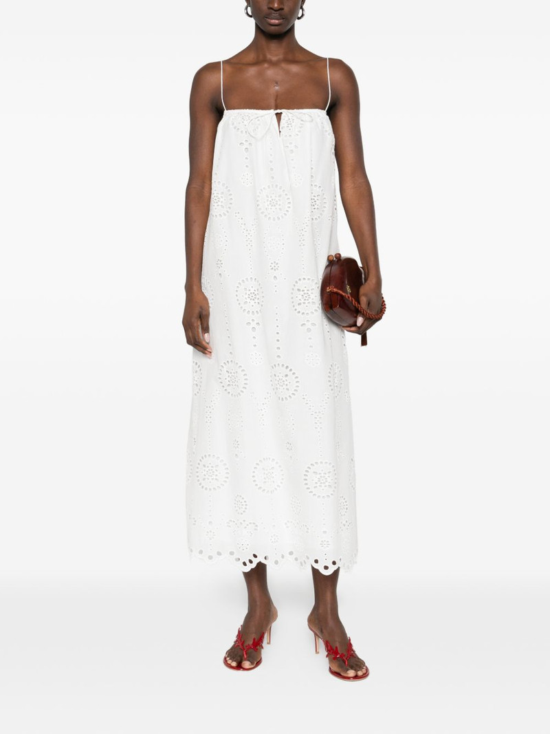 MATTEAU broderie-anglaise midi dress outlook