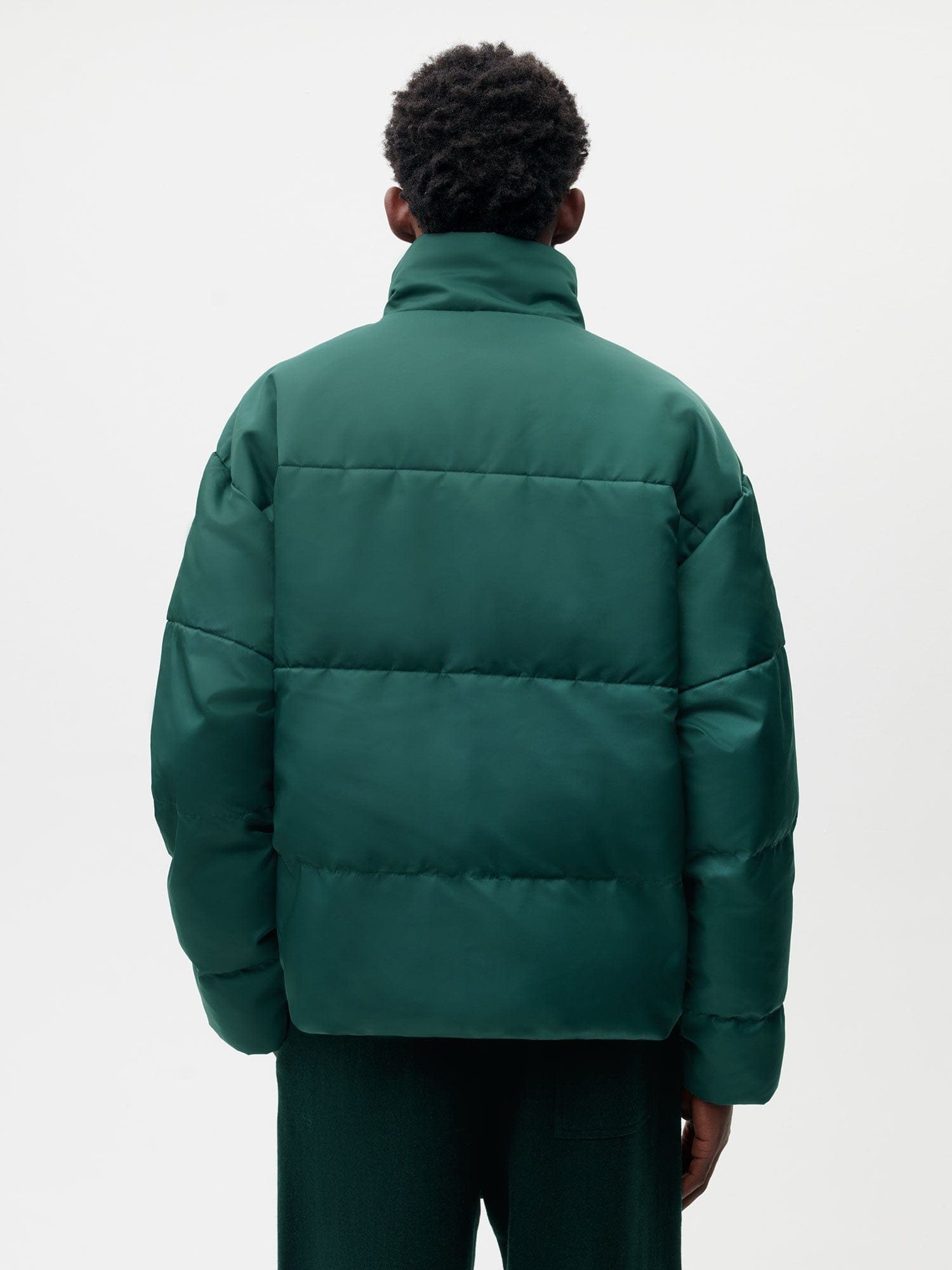Mens FLWRDWN™ Bomber Jacket - Foliage Green - 3