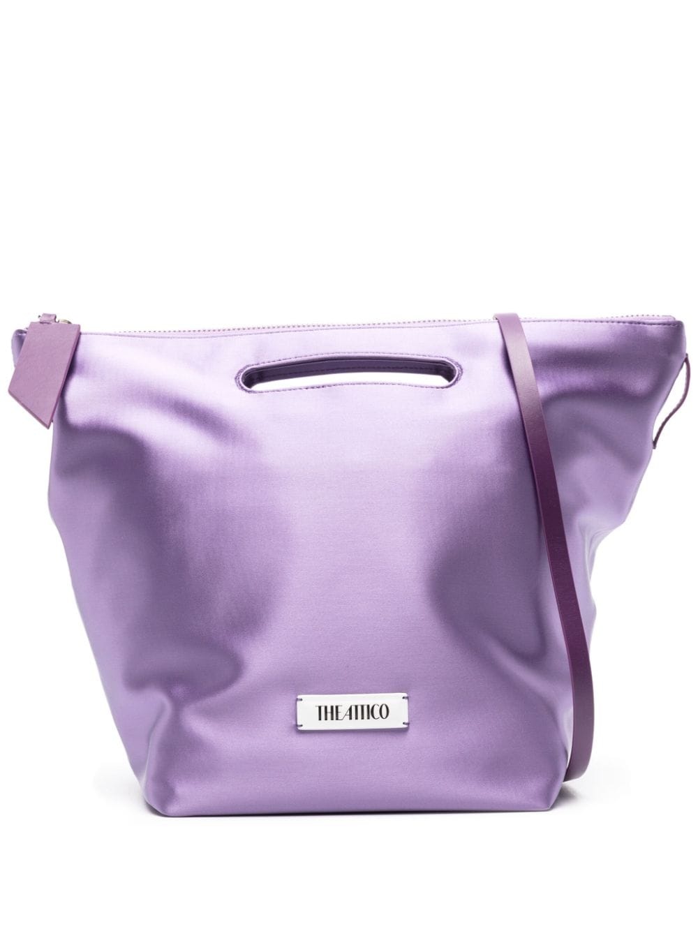 Via dei Giardini 30 satin-finish tote bag - 1