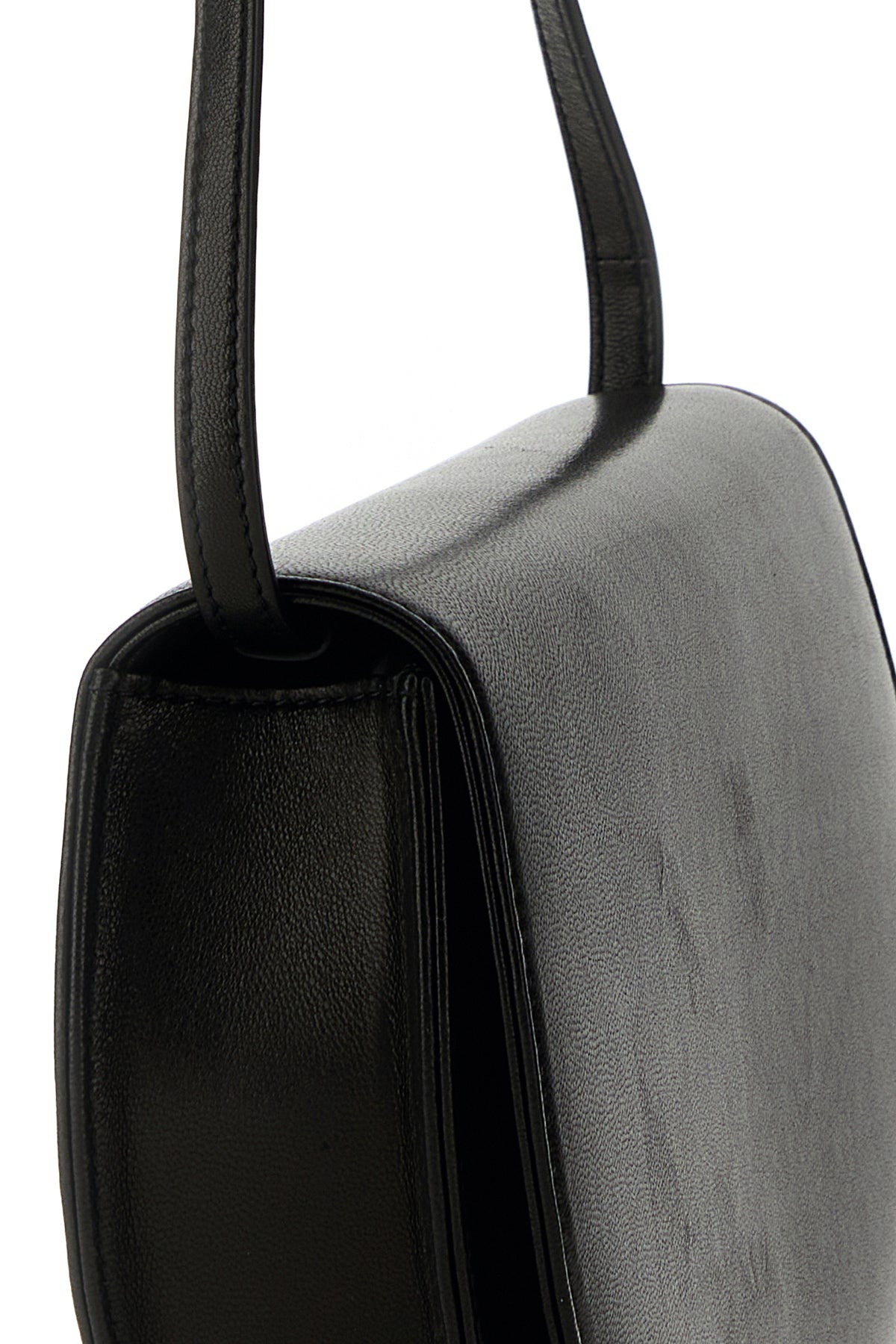 Black leather Canteen shoulder bag - 4