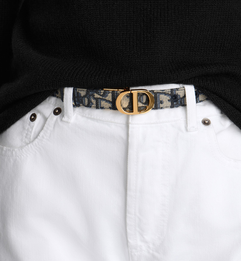 Dior 30 Montaigne Reversible Belt outlook