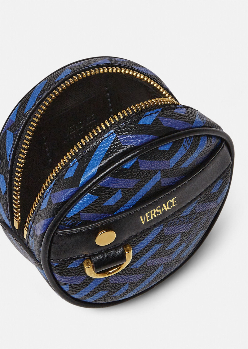 La Greca Signature Modular Round Pouch 4