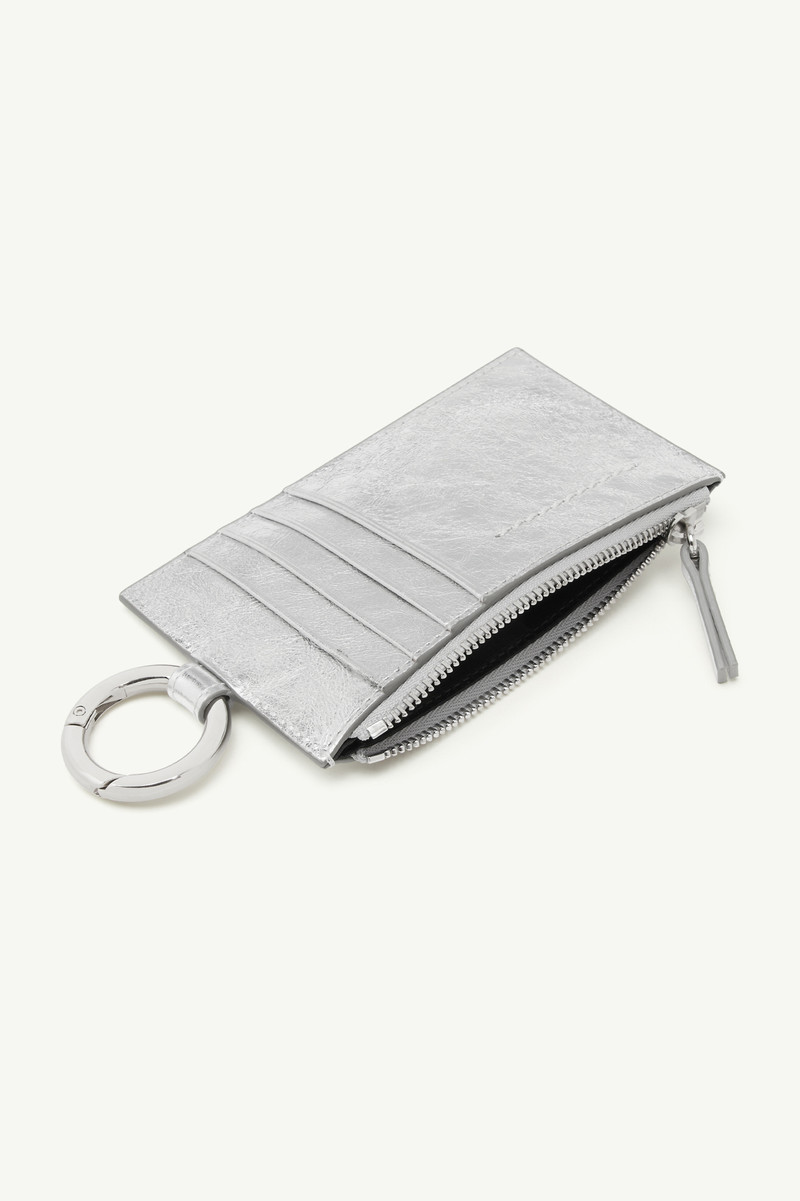 Numeric leather key ring pouch 5
