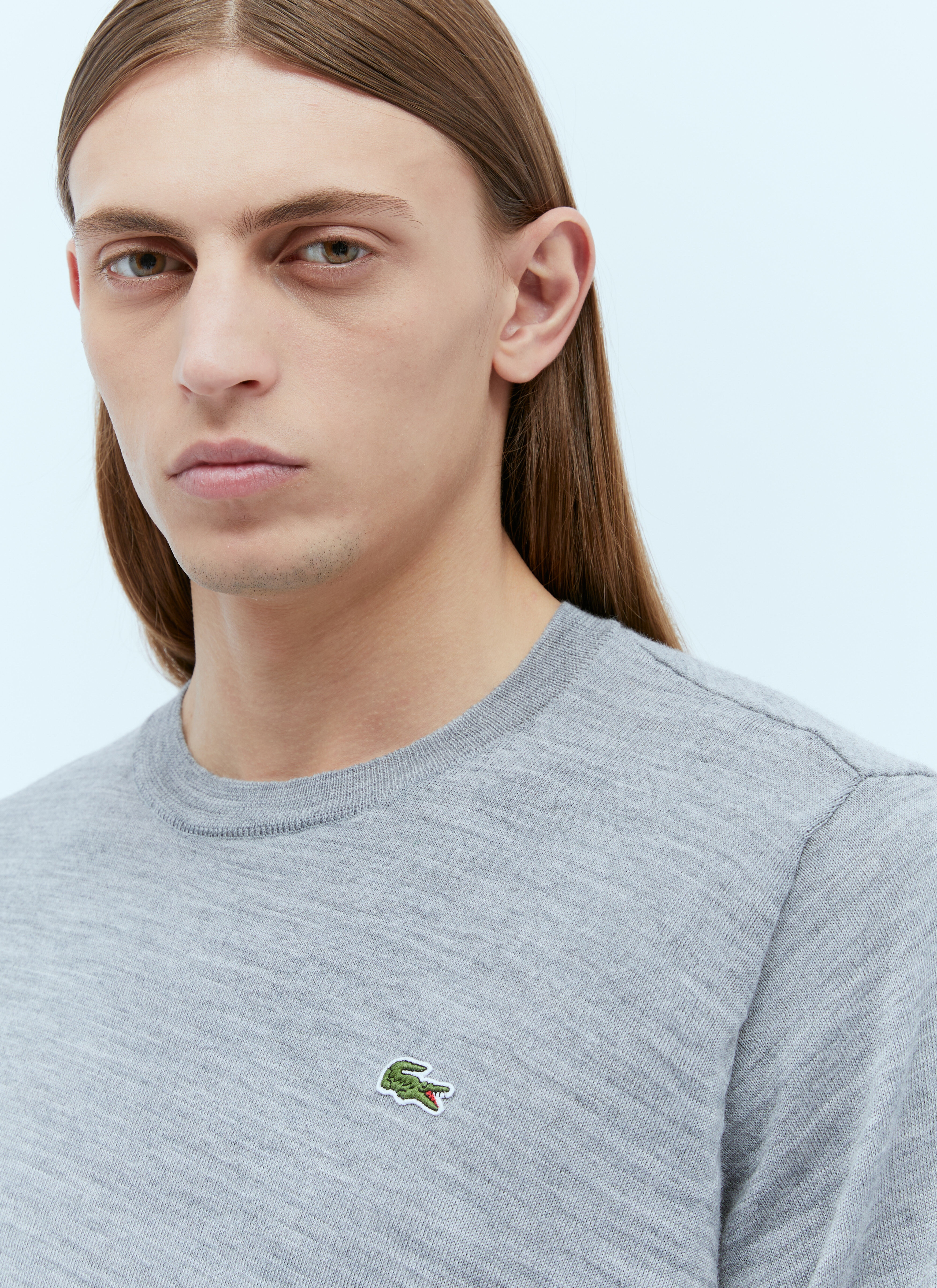 x Lacoste Logo Embroidery Twisted Sweater - 4