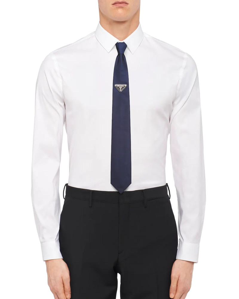 Prada Re-Nylon gabardine tie outlook