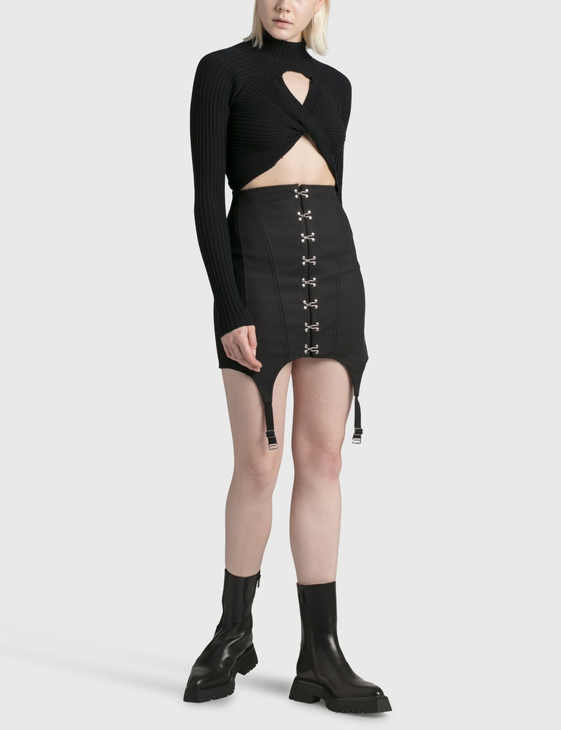 Dion Lee CORSET GARTER SKIRT outlook