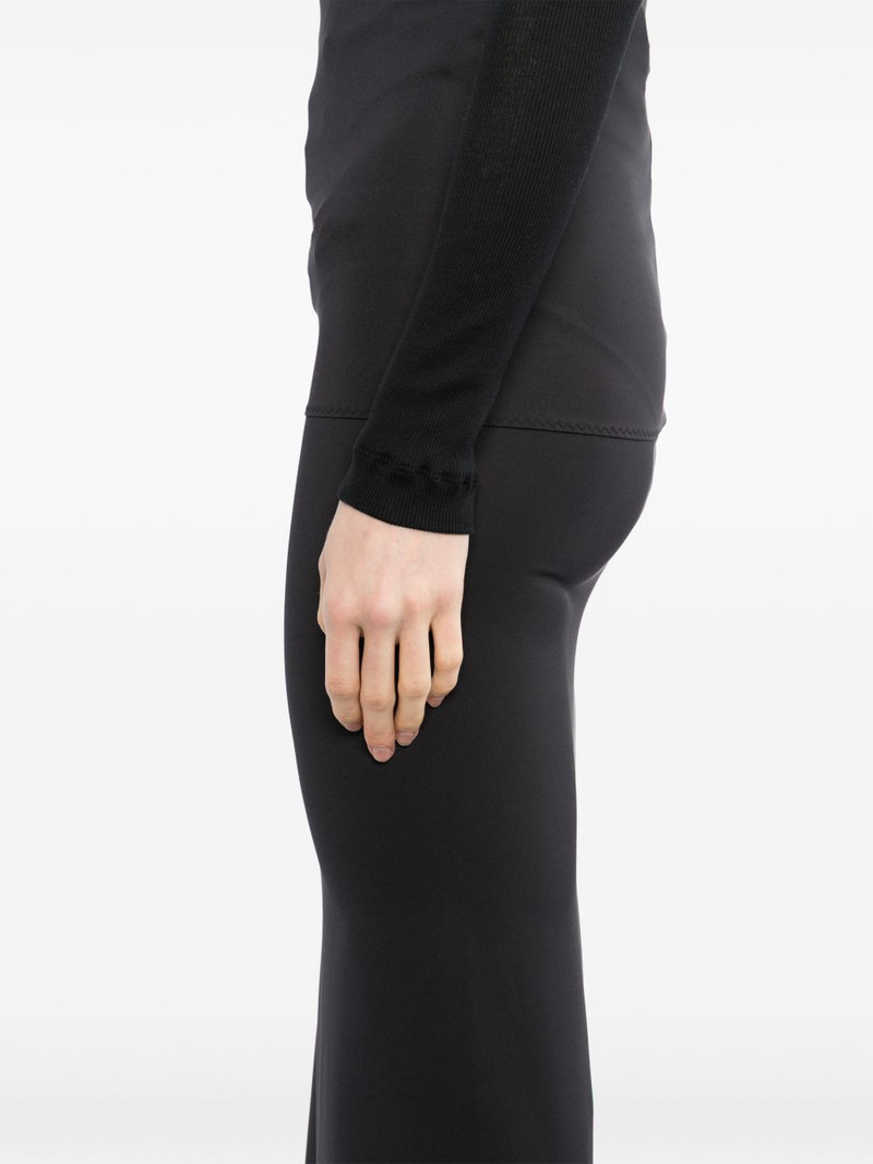 high waist drop crotch trousers 5