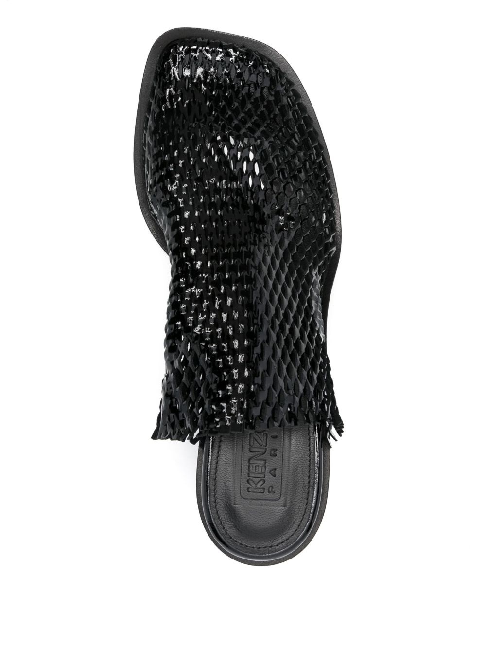 55mm mesh-design mules - 4