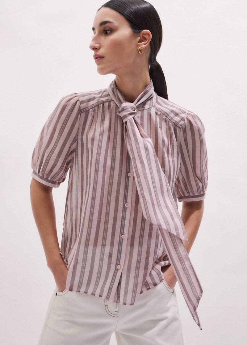 Soft Stripe Blouse 1