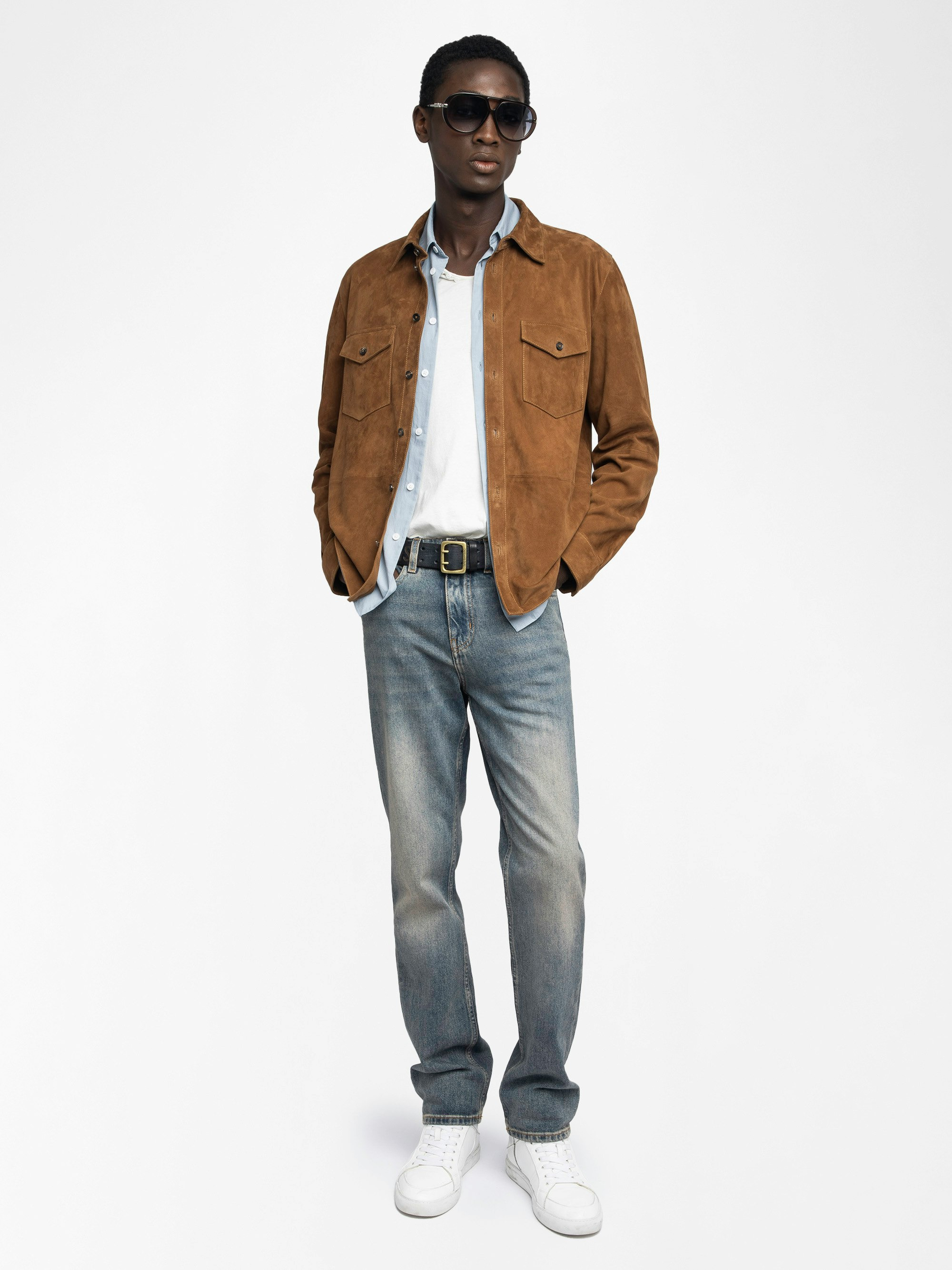 Sergy Suede Shirt - 4