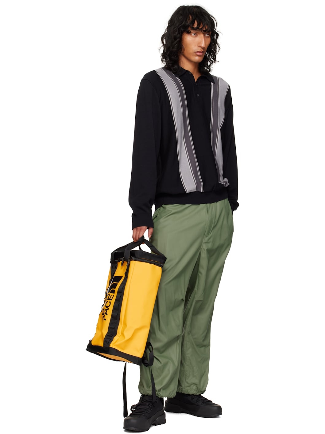 Yellow & Black Explore Fusebox L Backpack - 8