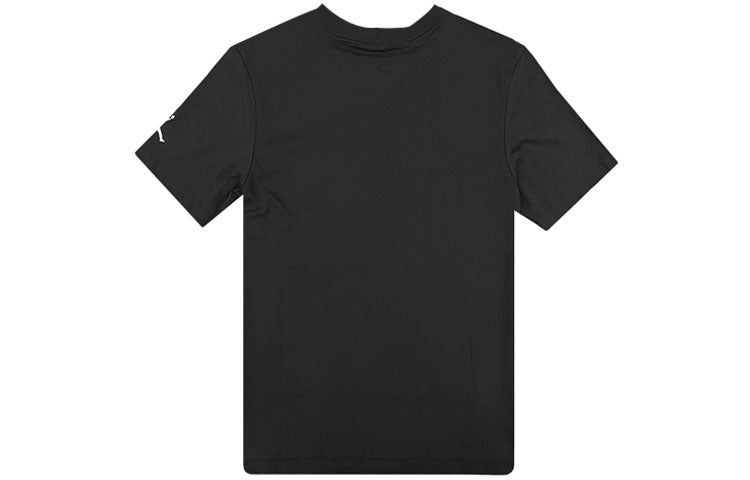 Air Jordan Basketball Sports Round Neck logo Short Sleeve Black CZ2349-010 - 2