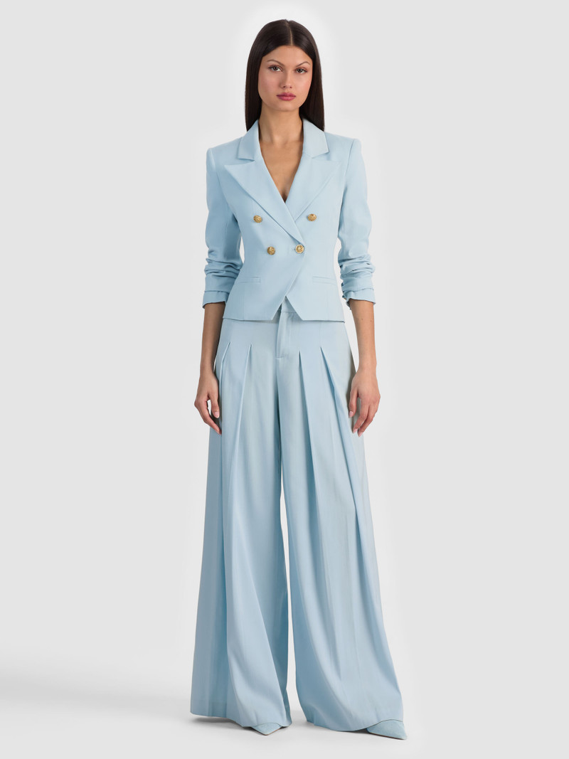 SABLE DOUBLE BREASTED CROPPED BLAZER 3