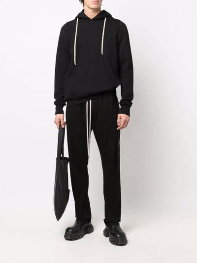 Rick Owens DRKSHDW long-sleeved organic cotton hoodie outlook