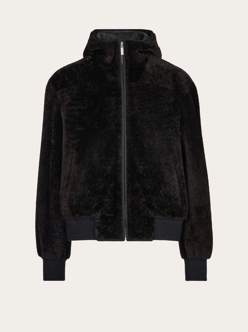 Reversible hooded blouson 1