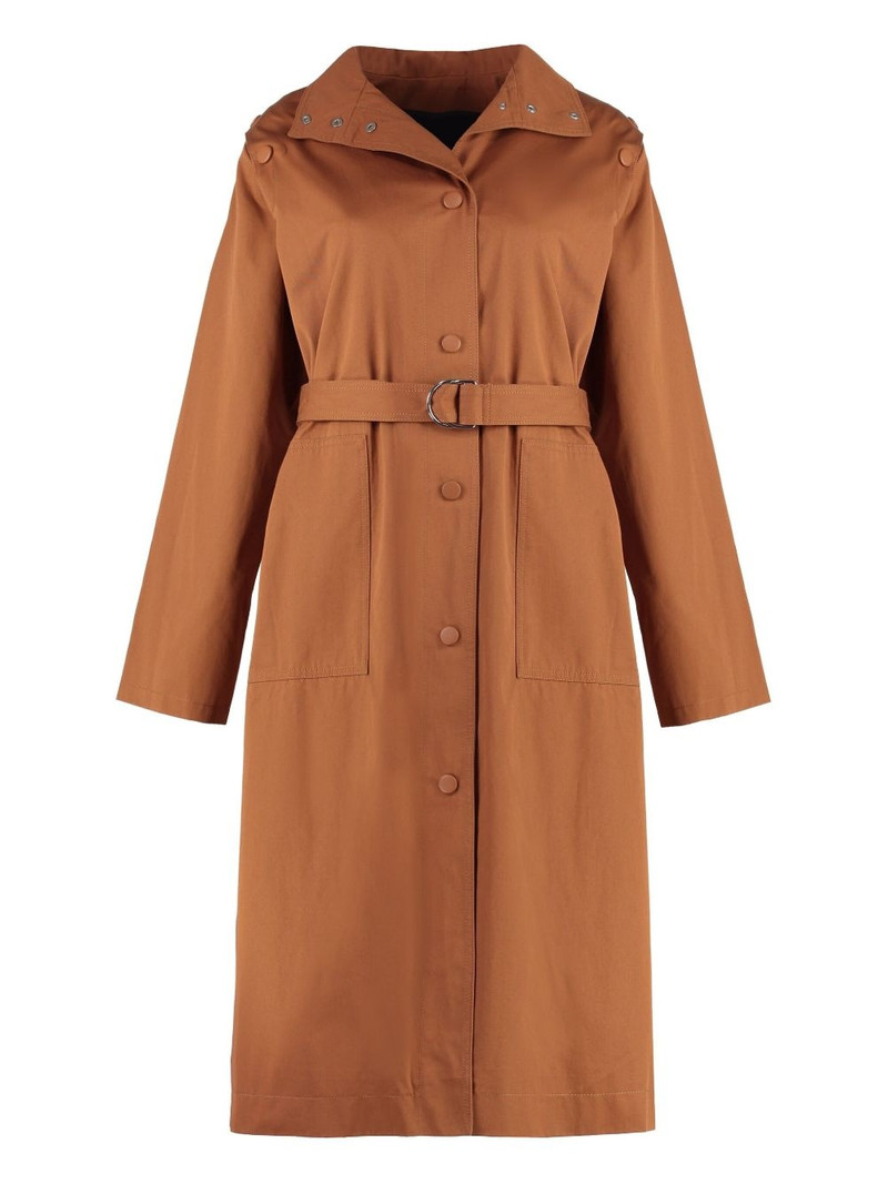 cotton trench coat 1