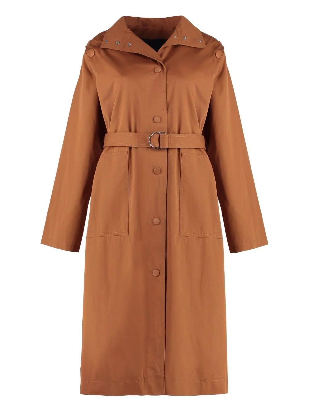 cotton trench coat - 1