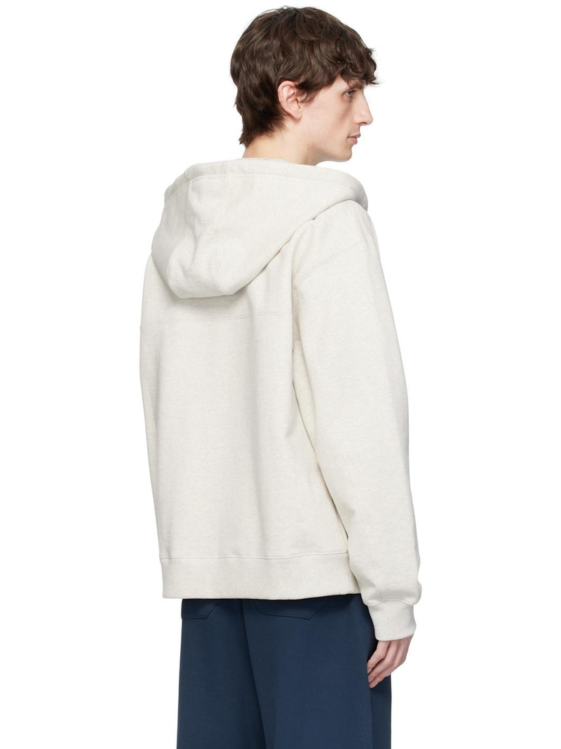 Gray Sig; TRS Tag 01 Zip-Up Hoodie 3