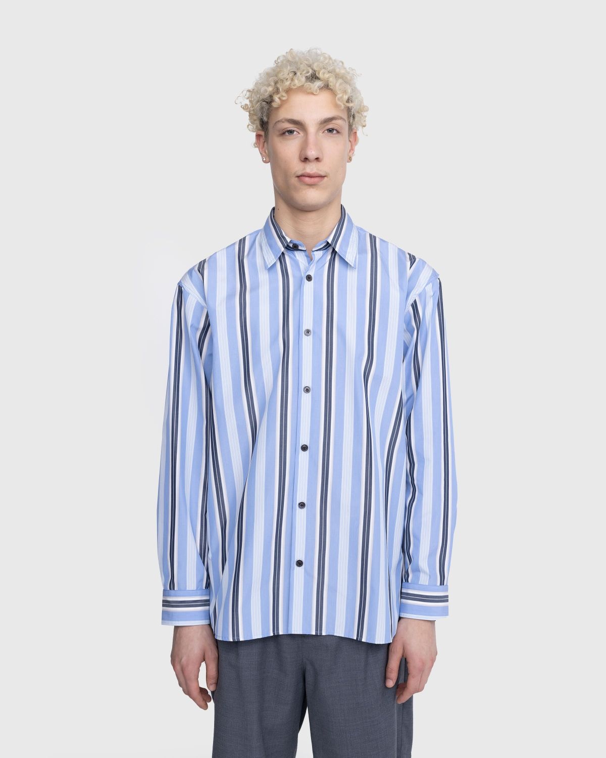 Dries van Noten – Croom Shirt Light Blue - 2