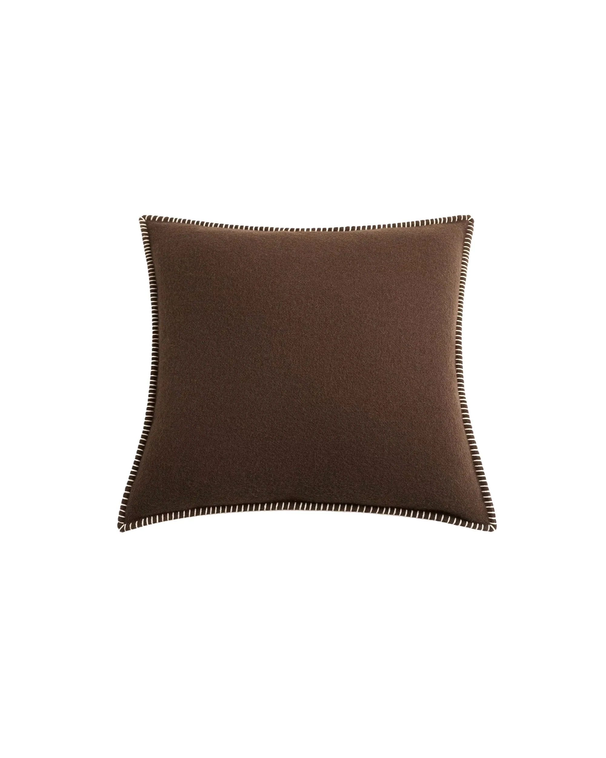 Tekla Lambswool Cushion Walnut - 1
