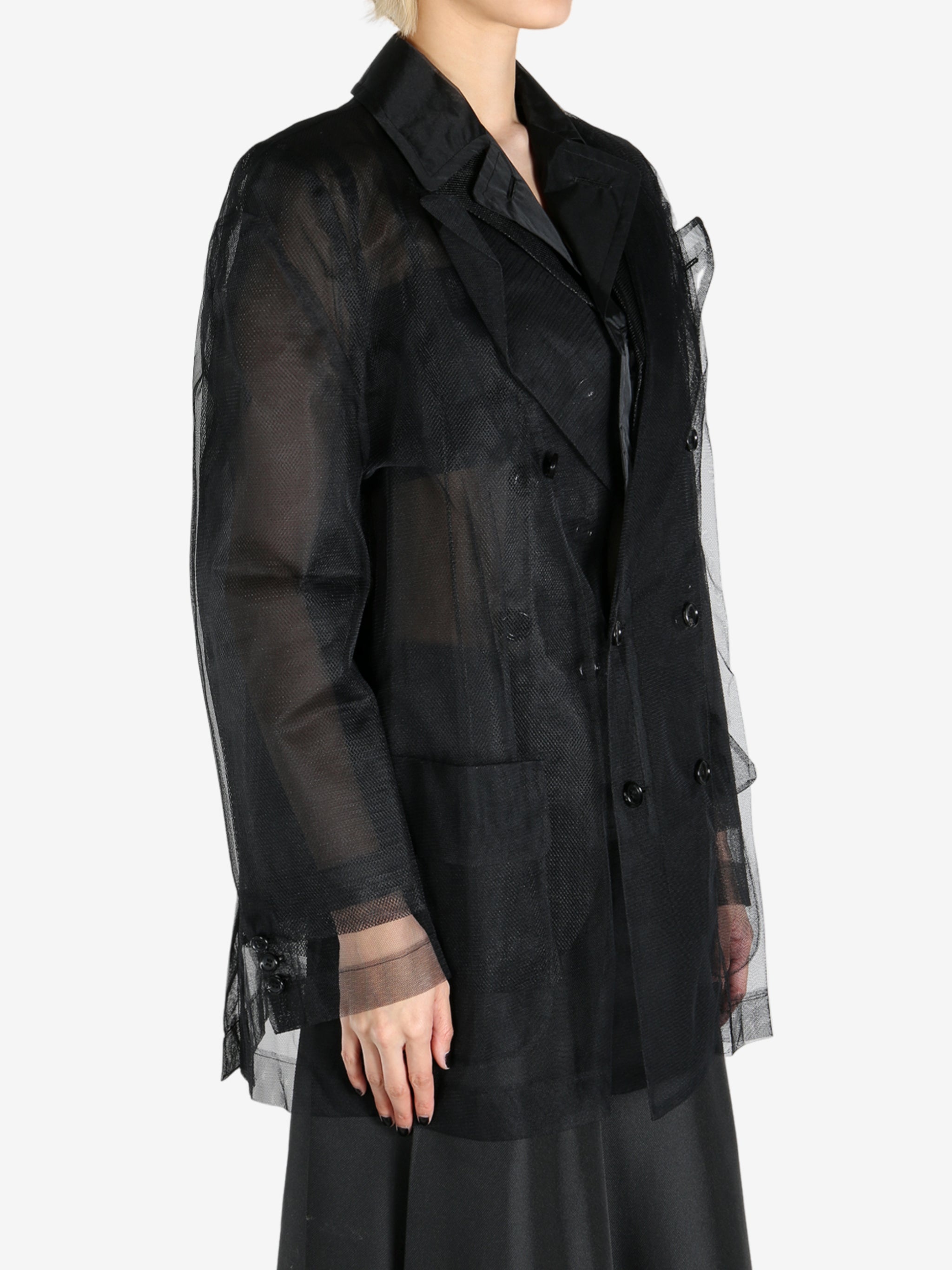 COMME DES GARCONS - Women Layered Design Jacket - 2