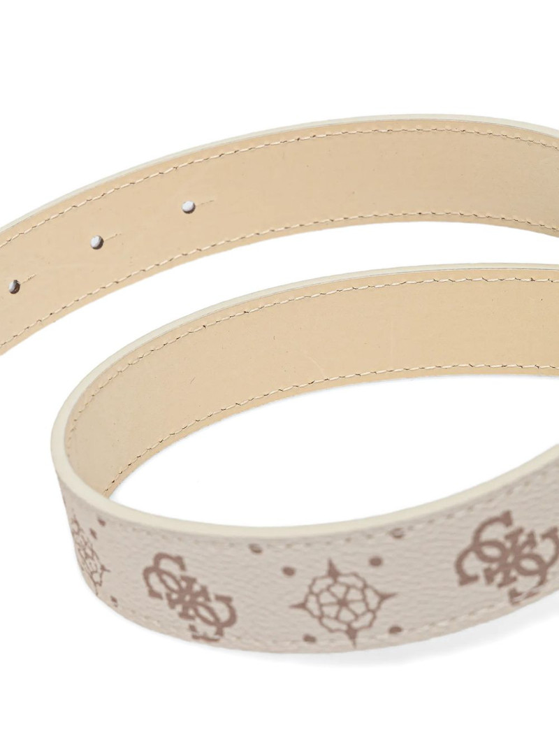 GUESS USA monogram-print logo-plaque belt outlook