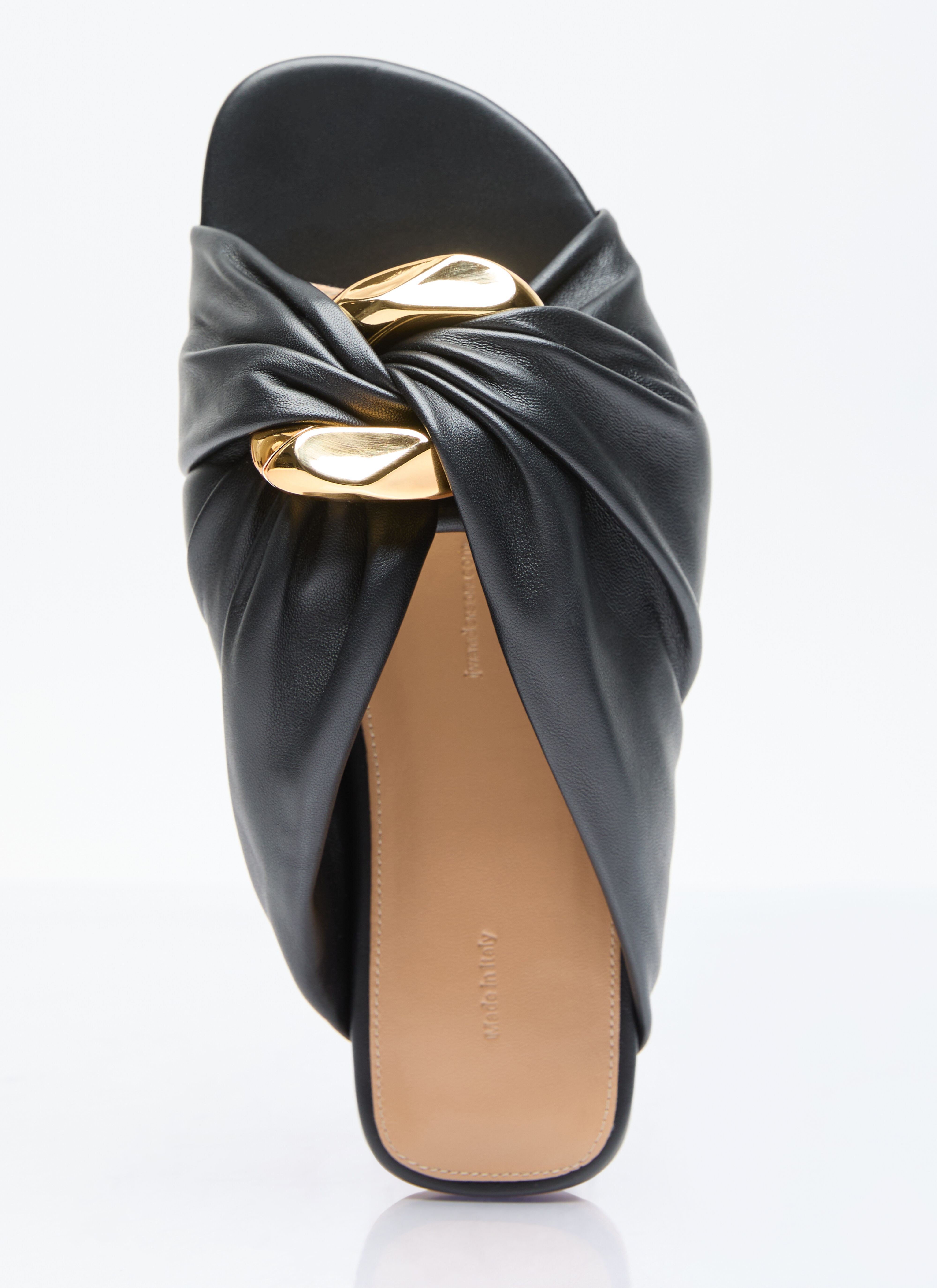 Corner Leather Flats - 7