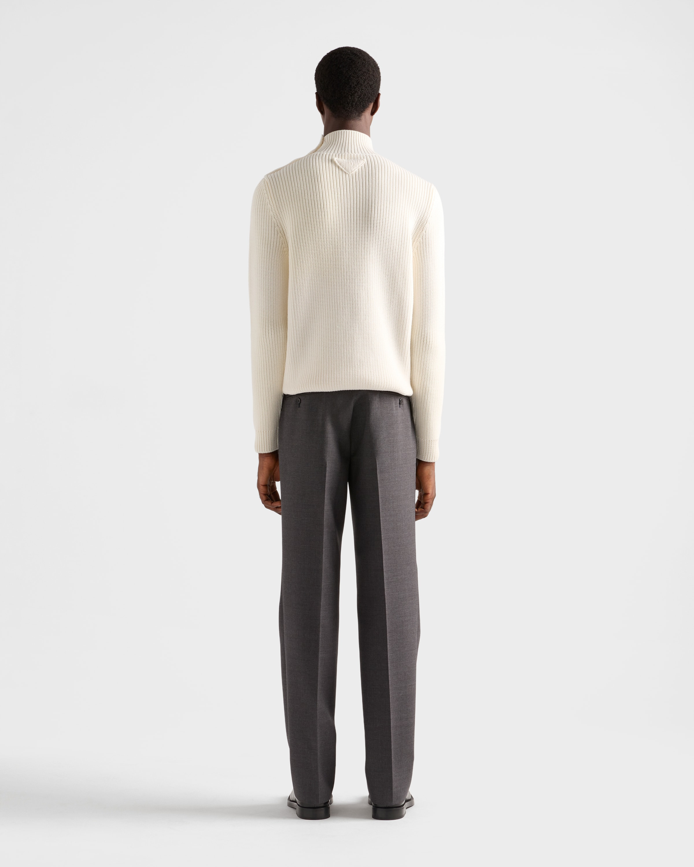 Wool and silk pants - 5