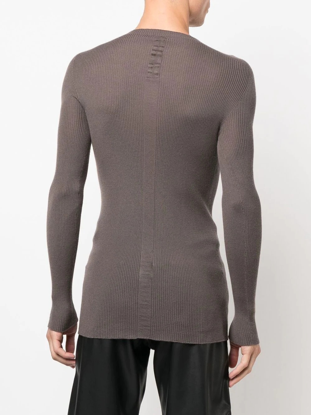 ribbed cashmere sweater - 4