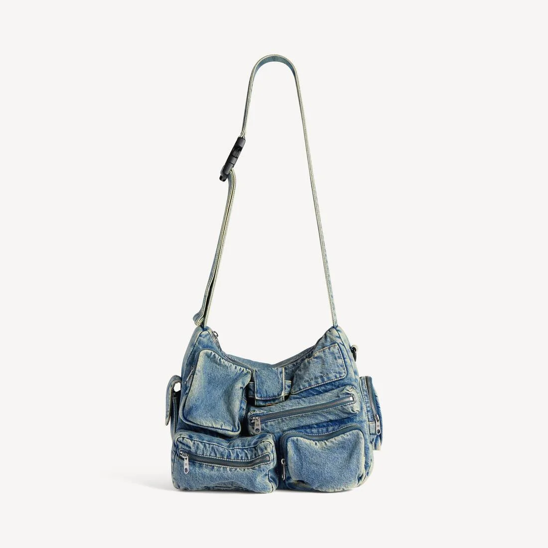 Men's Superbusy Messenger Bag in Vintage Blue - 1