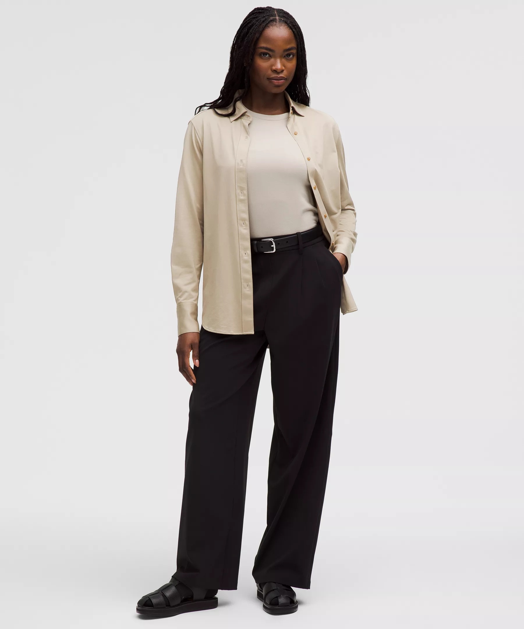 Knit Relaxed-Fit Overshirt - 2