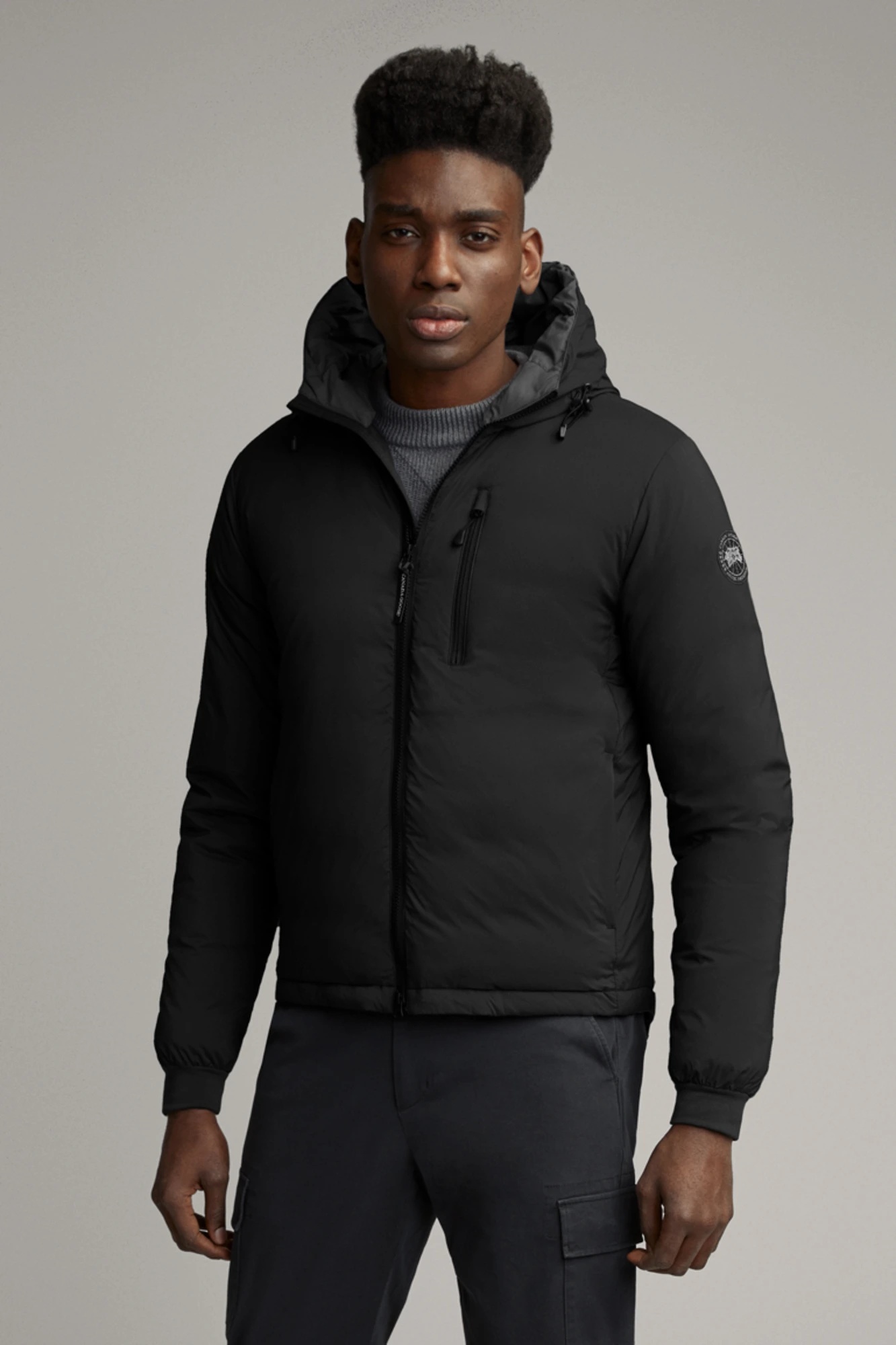 MEN'S LODGE DOWN HOODY BLACK LABEL - 2