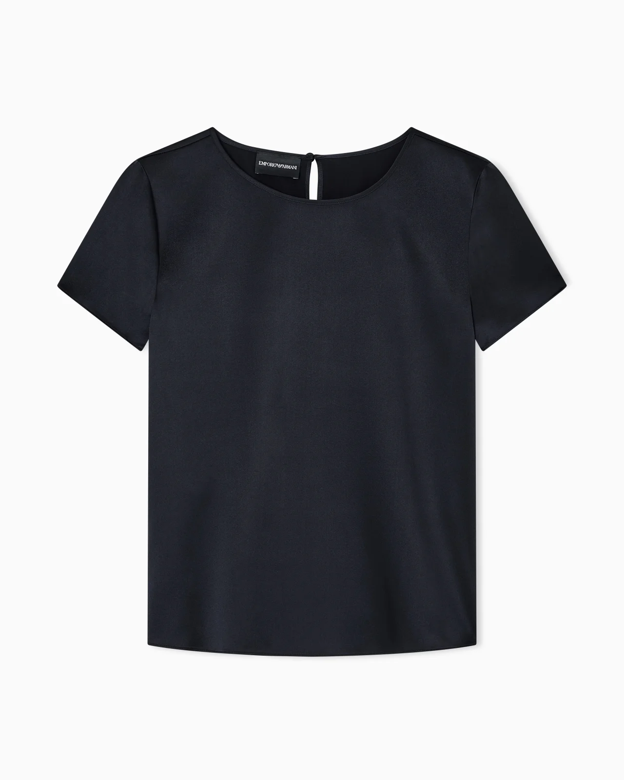 Silk satin blouse - 1