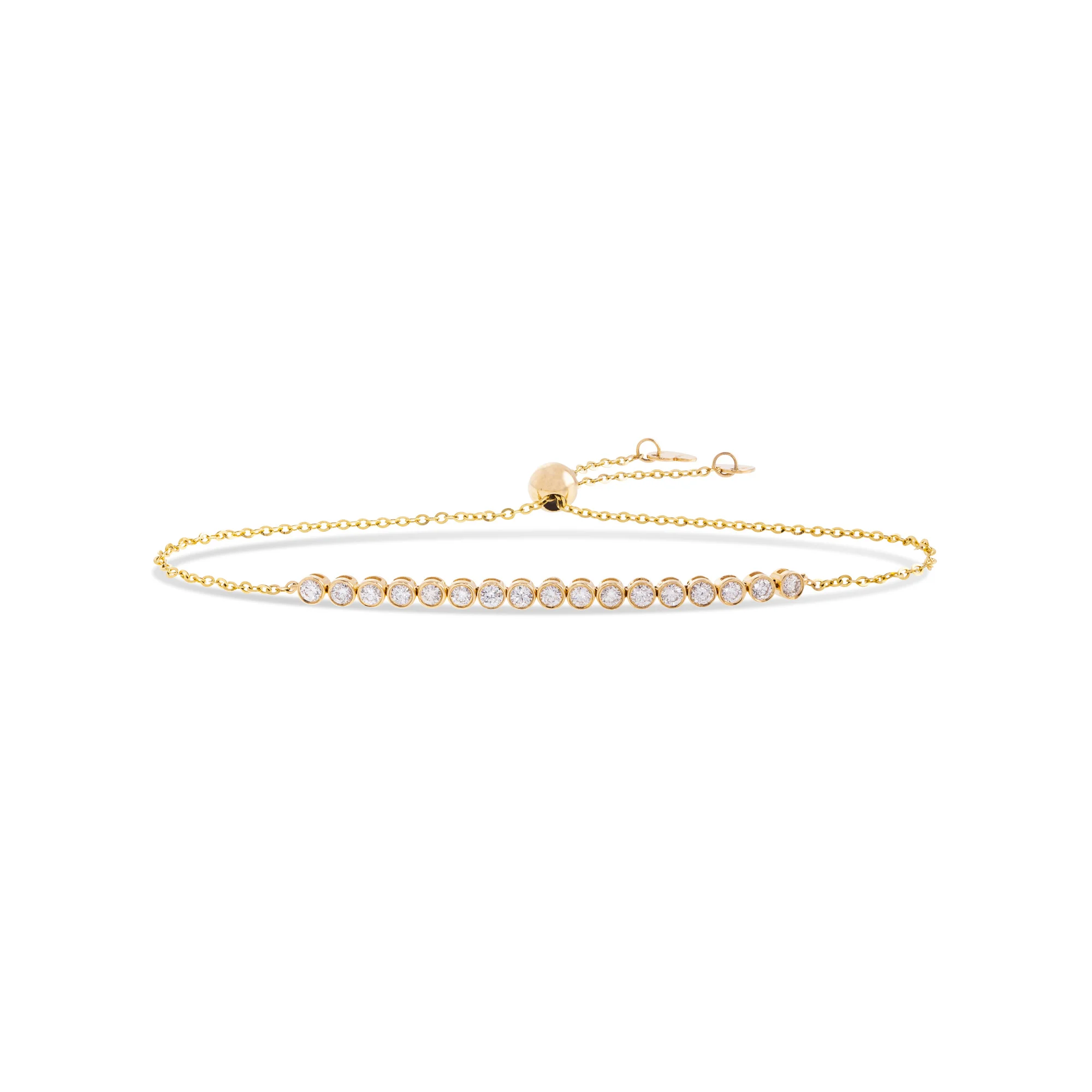 Let It Slide Diamond Tennis Bracelet - 1