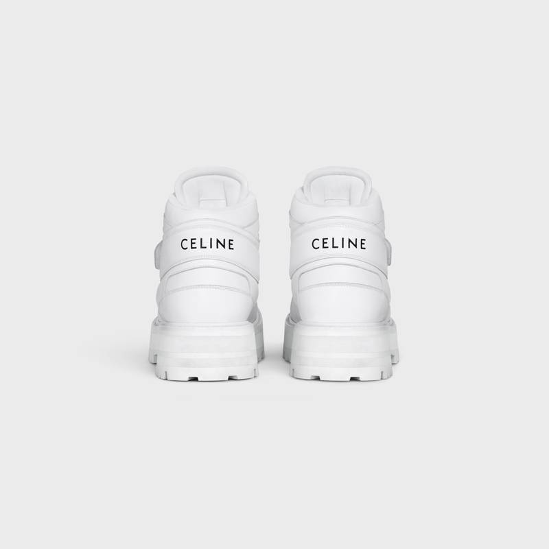 CELINE CELINE BULKY TRAINER HIGH SNEAKER WITH VELCRO in CALFSKIN outlook